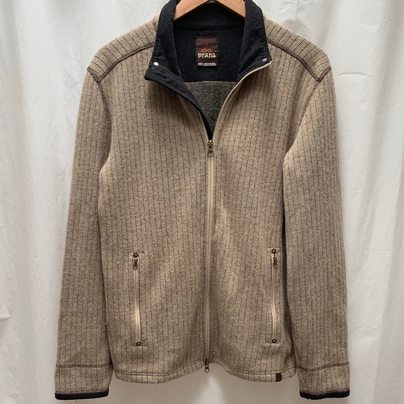 Prana Zip up Sweater size medium - Picture 1 of 8